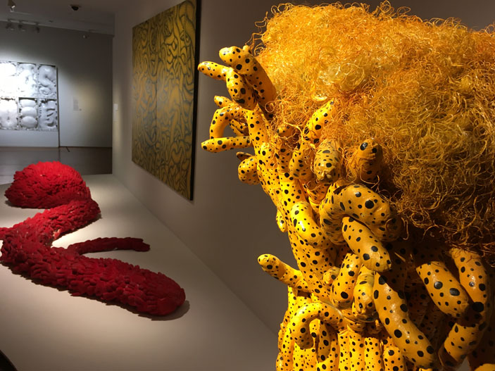 Yayoi Kusama, soft sculptures, National Gallery Singapore
