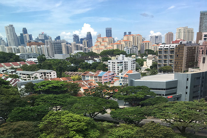 buildings greenery Singapore