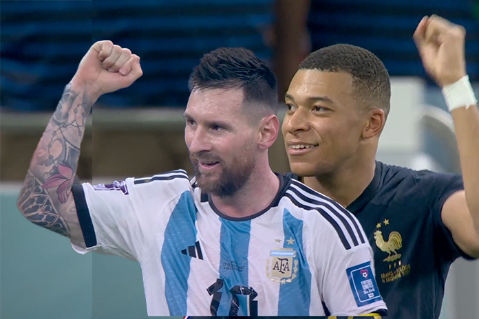 Lionel Messi, Kylian Mbappe