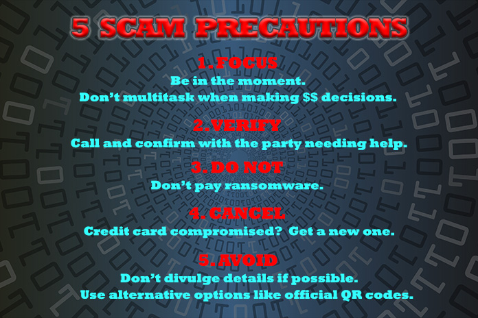 scam precautions