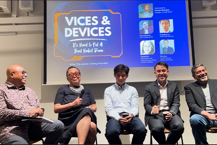 Vices and devices panel